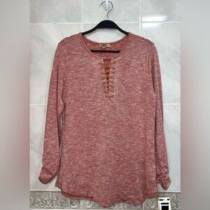 Fleece Long Sleeve Top | Democracy | Women’s